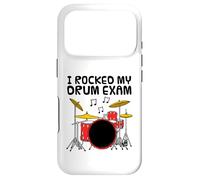 I Rocked My Drum Exam, Drummer Music Student Percussionist Case for iPhone 17 Pro
