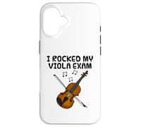 I Rocked My Viola Exam, Violist Music Student Funny Case for iPhone 16