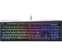 i-rocks K71M Mechanical Gaming Keyboard with Media Control Knob (Gateron Red Switches, Black)