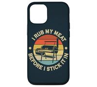 I Rub My Meat Before I Stick It In BBQ Chef Grilling Case for iPhone 12/12 Pro
