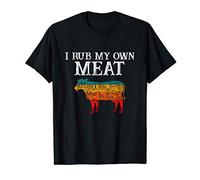I Rub My Own Meat - International Chef's Day - BBQ Chef Cook T-Shirt