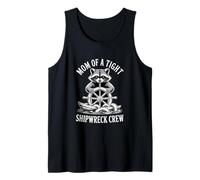 I Run A Tight Shipwreck Mom Raccoon Tank Top