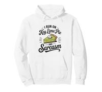 I Run On Key Lime Pie And Sarcasm Baker Pullover Hoodie