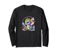 I Run On Magic and Mischief - Baby Dragon Long Sleeve T-Shirt