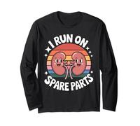 I Run On Spare Parts Retro Kidneys Long Sleeve T-Shirt