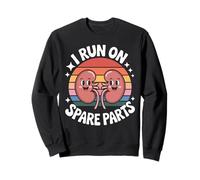 I Run On Spare Parts Retro Kidneys Sweatshirt