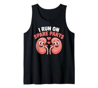 I Run On Spare Parts Retro Kidneys Tank Top