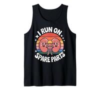 I Run On Spare Parts Retro Kidneys Tank Top