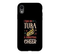 I Run On Tuba And Christmas Cheer Matching X-Mas Squad Case for iPhone XR