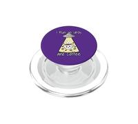 I Run on UFOs and Coffee Flying Saucers Morning Astronomer PopSockets PopGrip for MagSafe