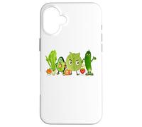 I Run On Veggies Funny World Vegetarian Day We Love Veggie Case for iPhone 16 Plus