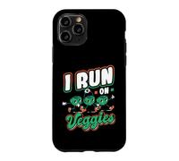 I Run On Veggies Vegan Runner Case for iPhone 11 Pro