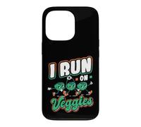 I Run On Veggies Vegan Runner Case for iPhone 13 Pro