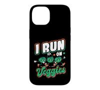 I Run On Veggies Vegan Runner Case for iPhone 14