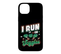 I Run On Veggies Vegan Runner Case for iPhone 14 Plus