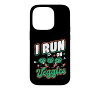 I Run On Veggies Vegan Runner Case for iPhone 14 Pro