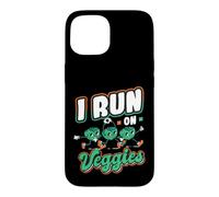 I Run On Veggies Vegan Runner Case for iPhone 15
