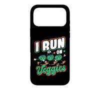 I Run On Veggies Vegan Runner Case for iPhone 17 Pro Max