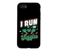 I Run On Veggies Vegan Runner Case for iPhone SE (2020) / 7/8