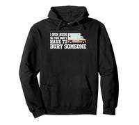 I Run Reds So You Don't Have To Bury Someone EMT Paramedic Pullover Hoodie