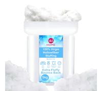 I&S Home 5kg Hollowfiber Toy Stuffing Filling - High Grade Multipurpose Toy Stuffing for Knitted Toys - Hypoallergenic Polyester Stuffing for Crochet,Cushions, Pillows,Pet Bed,Teddy Bear (5 kilograms)
