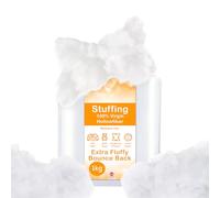 I&S Home Toy Stuffing 1kg - Soft Hollowfiber Filling for Toys, Stuffing for Crochet, Cushions, Pillows, Pet Beds & Teddy Bears - Hypoallergenic DIY - 15D Grade