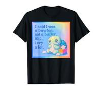 I Said I was A Bawler Not A Baller Like I Cry A Lot Turtle T-Shirt