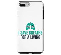 I Save Breaths For A Living Funny Nurse NICU Case for iPhone 7 Plus/8 Plus