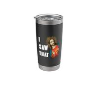 I Saw That Funny Jesus Christ Catholics Happy Easter Stainless Steel Insulated Tumbler