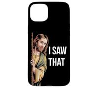 I saw that Funny Jesus Meme Quote Christmas Easter Pastor Case for iPhone 15 Plus