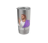 I Saw That Funny Religious Expression Stainless Steel Insulated Tumbler