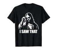 I Saw That Jesus Wearing Sunglasses Christian Humor T-Shirt