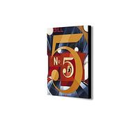 I Saw the Figure 5 in Gold by Charles Demuth - Canvas Wall Art Framed Print. Various Sizes (A4 12x8 inches)