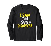 I Saw The Sun Disappear Total Solar Eclipse 2026 Astronomer Long Sleeve T-Shirt