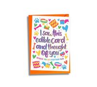 I saw this edible Bacon Card - The Card Your Dog Can Eat!
