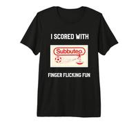 I Scored with Subbuteo Football Game Premium T-Shirt