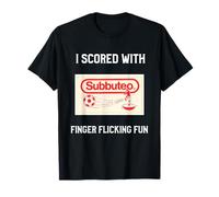 I Scored With Subbuteo Football Game T-Shirt