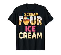 I Scream Four Ice Cream T-Shirt