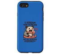 I Scream You Scream We All Scream Constantly Opossum Funny Case for iPhone SE (2020) / 7/8