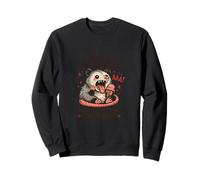 I Scream You Scream We All Scream Constantly Opossum Funny Sweatshirt