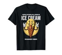 I Scream You Scream We All Scream for Ice Cream Summer Vibes T-Shirt