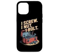 I Screw I Nut I Bolt Toolbox Words Case for iPhone 12/12 Pro