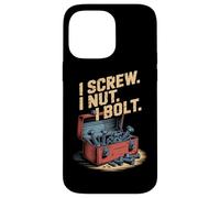 I Screw I Nut I Bolt Toolbox Words Case for iPhone 14 Pro Max
