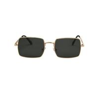 I-SEA Women's Sublime Polarized Square Sunglasses, Scratch-Resistant Purple Lenses, Hand-Polished Metal Gold Frame, Gold/G15 Polarized, 41mm