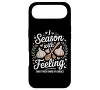 I Season With Feeling And Three Kinds Of Garlic Fun Cooking Case for iPhone Air
