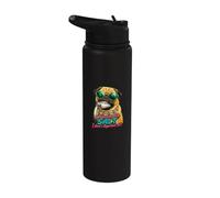 I Season with Salt I Don't sugarcoat sh!t Funny Stainless Steel Insulated Water Bottle