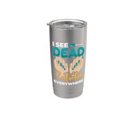 I See Dead Cuticles Everywhere - Nail Technician Nail Polish Stainless Steel Insulated Tumbler