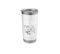 I See Dead People Funny Halloween for Gamers Stainless Steel Insulated Tumbler