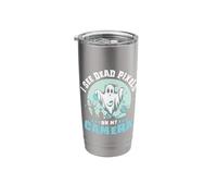 I See Dead Pixels - Halloween Hunting Ghost Hunter Stainless Steel Insulated Tumbler