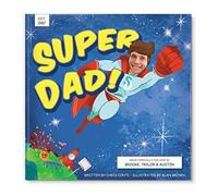 I See Me! Super Dad Personalsied Book, Father's Day Gift, (Hardcover)